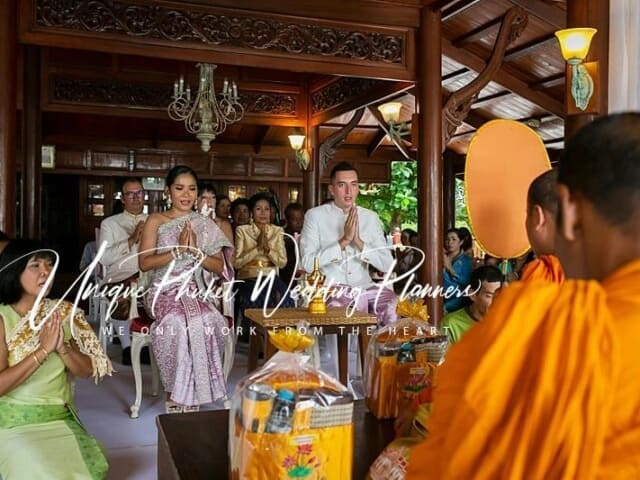 Mai & Loic Royal Thai Villa Wedding 11th August 2019 21