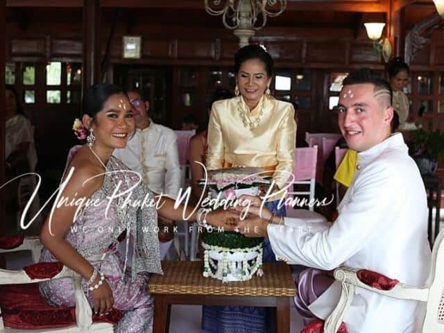 Mai & Loic Royal Thai Villa Wedding 11th August 2019 34