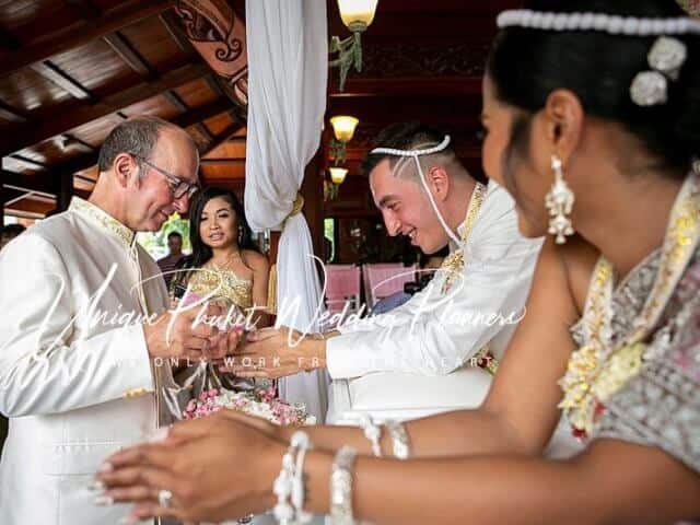 Mai & Loic Royal Thai Villa Wedding 11th August 2019 38