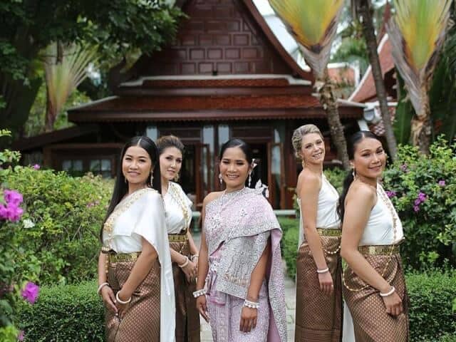 Mai & Loic Royal Thai Villa Wedding 11th August 2019 4