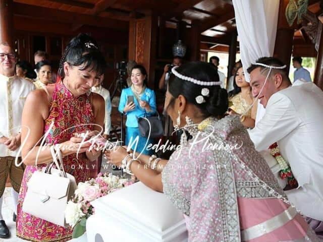 Mai & Loic Royal Thai Villa Wedding 11th August 2019 40