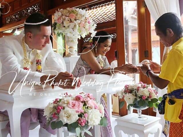 Mai & Loic Royal Thai Villa Wedding 11th August 2019 41