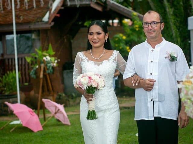 Mai & Loic Royal Thai Villa Wedding 11th August 2019 52