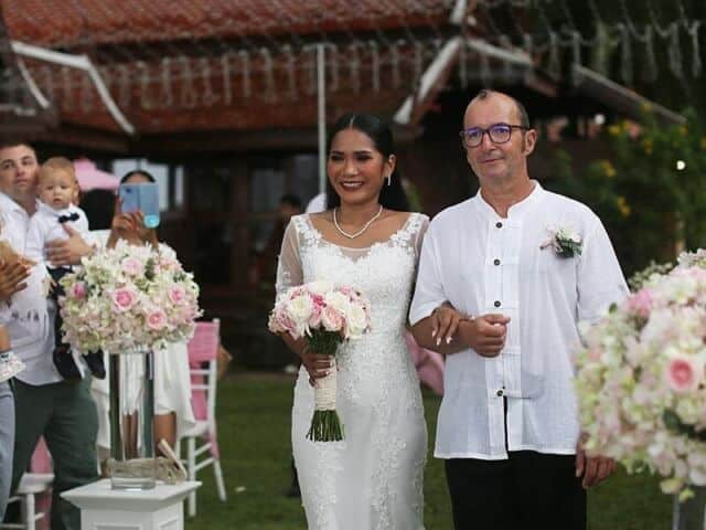 Mai & Loic Royal Thai Villa Wedding 11th August 2019 53