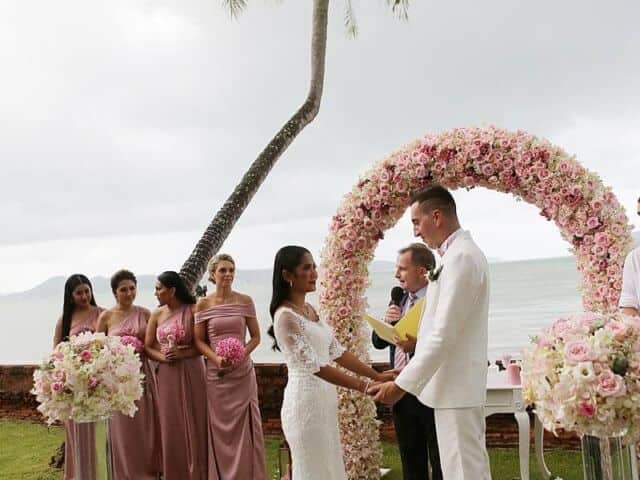 Mai & Loic Royal Thai Villa Wedding 11th August 2019 55